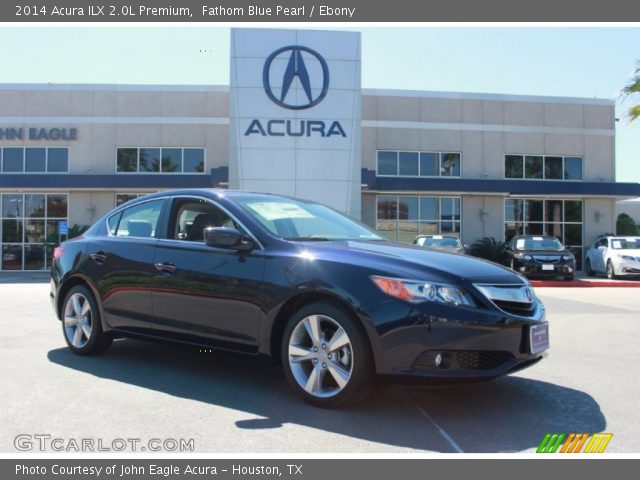 2014 Acura ILX 2.0L Premium in Fathom Blue Pearl