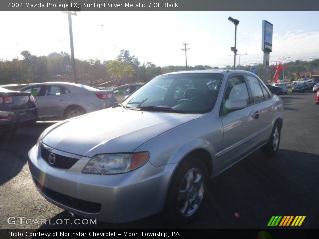 2002 Mazda Protege LX in Sunlight Silver Metallic