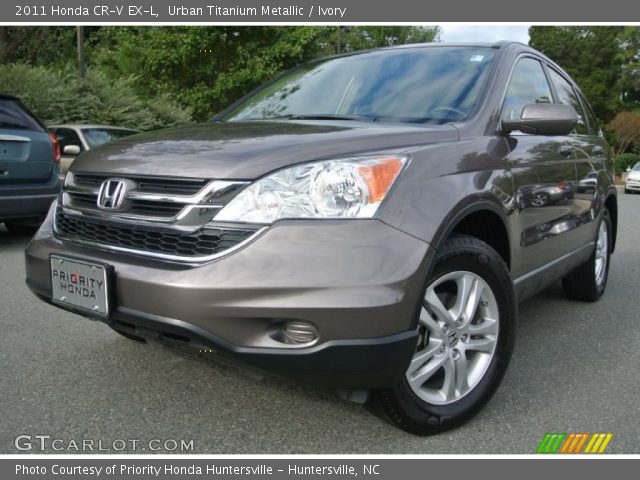 2011 Honda CR-V EX-L in Urban Titanium Metallic