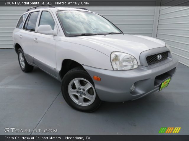 2004 Hyundai Santa Fe GLS in Nordic White