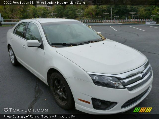 2011 Ford Fusion SE in White Suede