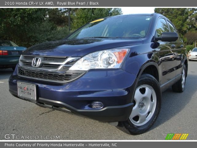 2010 Honda CR-V LX AWD in Royal Blue Pearl