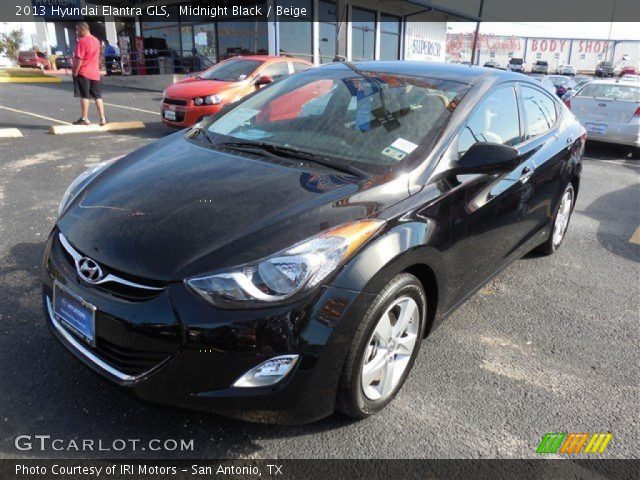 2013 Hyundai Elantra GLS in Midnight Black