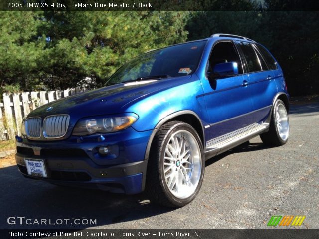 2005 BMW X5 4.8is in LeMans Blue Metallic