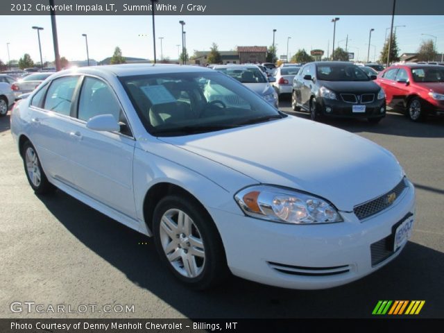 2012 Chevrolet Impala LT in Summit White