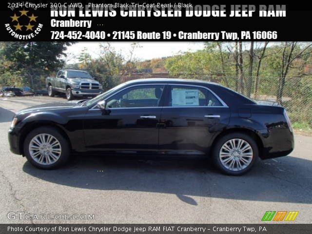 2014 Chrysler 300 C AWD in Phantom Black Tri-Coat Pearl