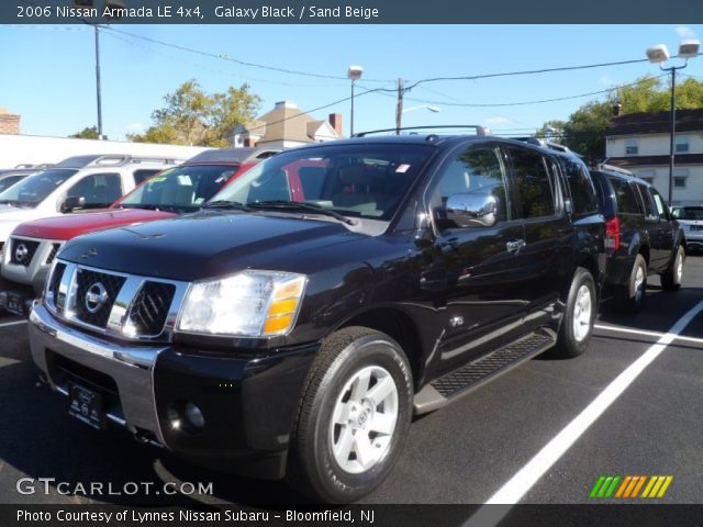 2006 Nissan Armada LE 4x4 in Galaxy Black
