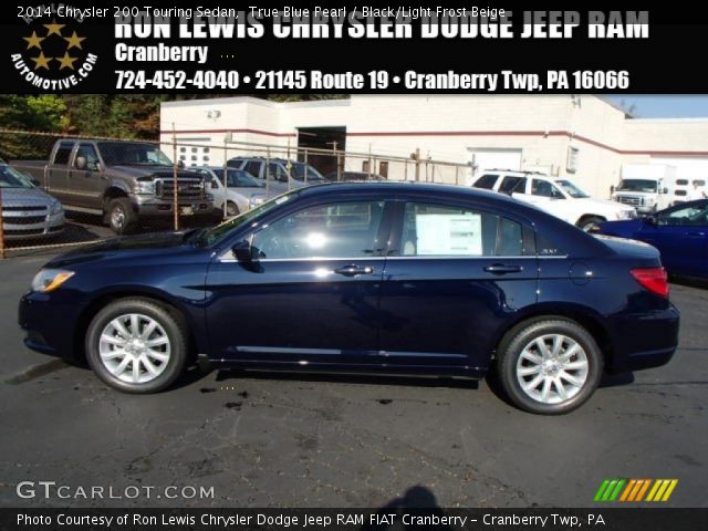 2014 Chrysler 200 Touring Sedan in True Blue Pearl