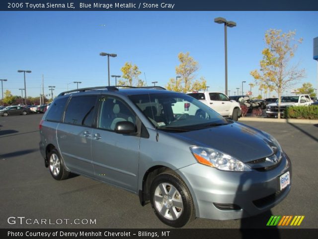 2006 Toyota Sienna LE in Blue Mirage Metallic