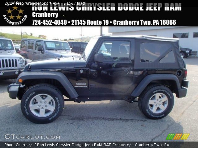 2014 Jeep Wrangler Sport 4x4 in Black