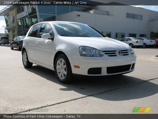 2008 Volkswagen Rabbit 4 Door in Candy White