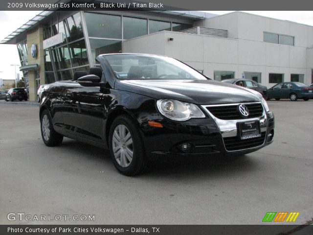 2009 Volkswagen Eos Komfort in Black Uni