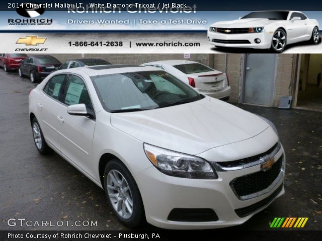 2014 Chevrolet Malibu LT in White Diamond Tricoat