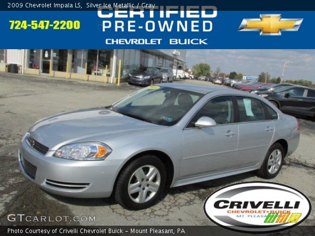 2009 Chevrolet Impala LS in Silver Ice Metallic