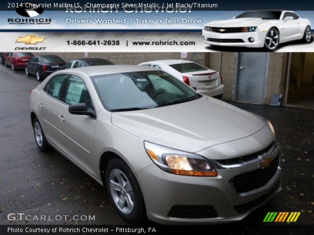 2014 Chevrolet Malibu LS in Champagne Silver Metallic
