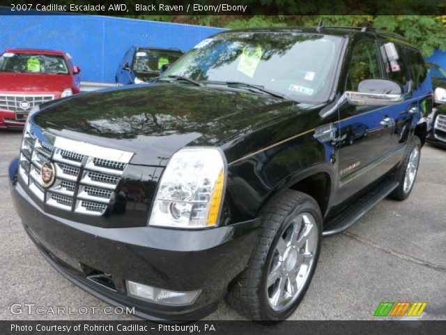 2007 Cadillac Escalade AWD in Black Raven