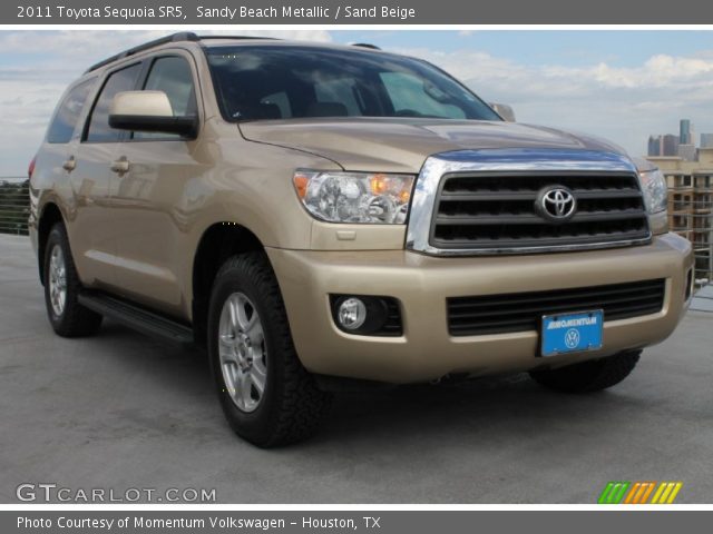2011 Toyota Sequoia SR5 in Sandy Beach Metallic