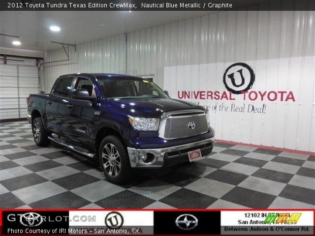 2012 Toyota Tundra Texas Edition CrewMax in Nautical Blue Metallic