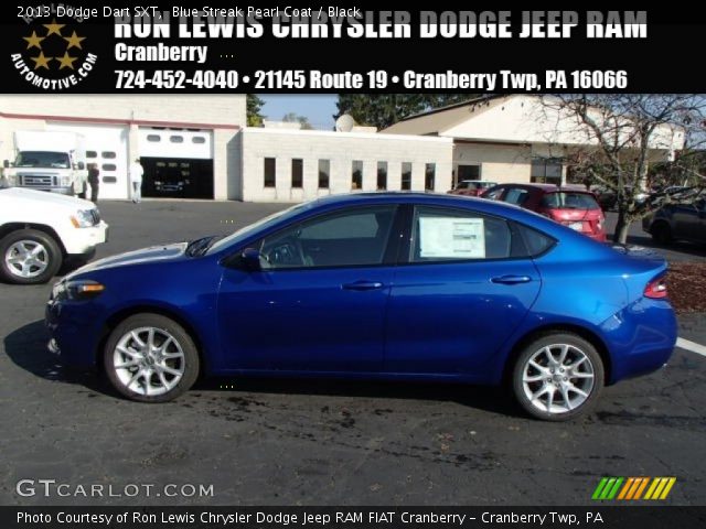2013 Dodge Dart SXT in Blue Streak Pearl Coat