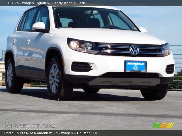 2014 Volkswagen Tiguan S in Candy White