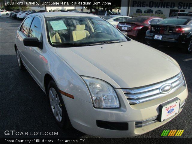 2008 Ford Fusion S in Light Sage Metallic