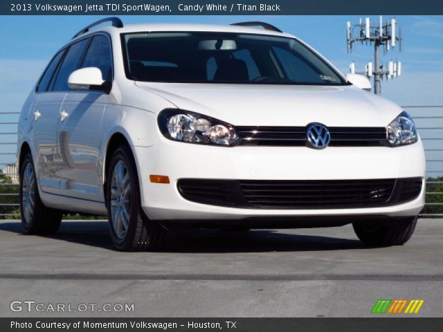 2013 Volkswagen Jetta TDI SportWagen in Candy White