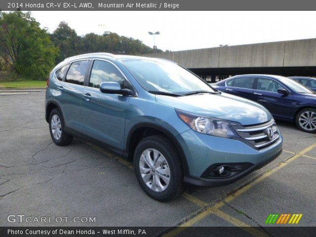 2014 Honda CR-V EX-L AWD in Mountain Air Metallic