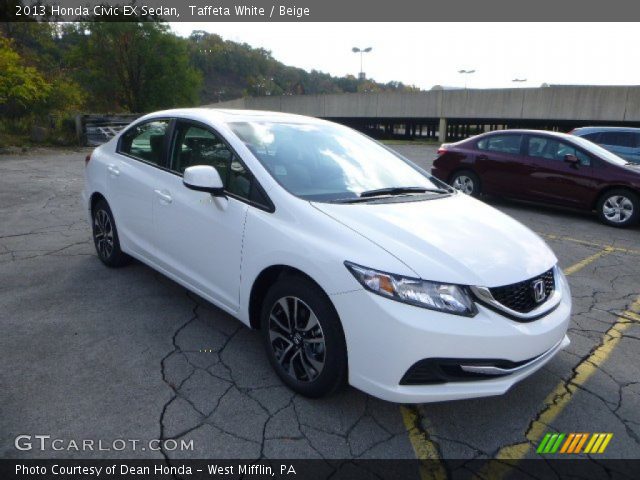 2013 Honda Civic EX Sedan in Taffeta White