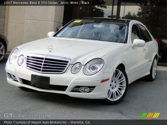 2007 Mercedes-Benz E 350 Sedan in Arctic White