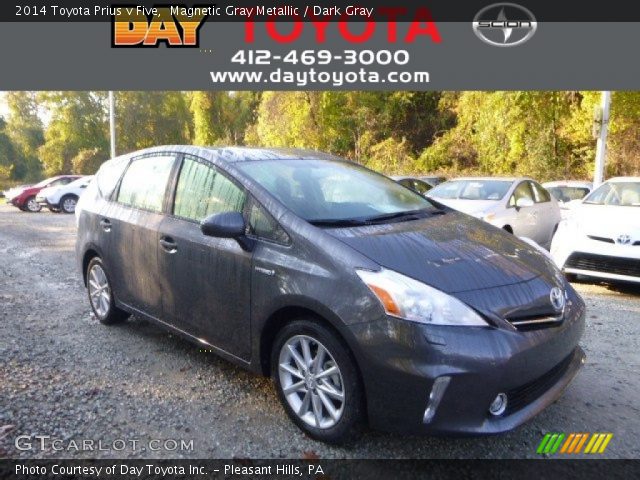 2014 Toyota Prius v Five in Magnetic Gray Metallic