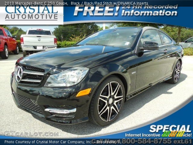 2013 Mercedes-Benz C 250 Coupe in Black