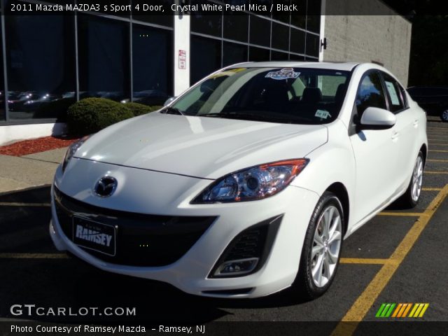 2011 Mazda MAZDA3 s Sport 4 Door in Crystal White Pearl Mica