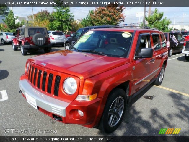 2009 Jeep Patriot Limited 4x4 in Sunburst Orange Pearl