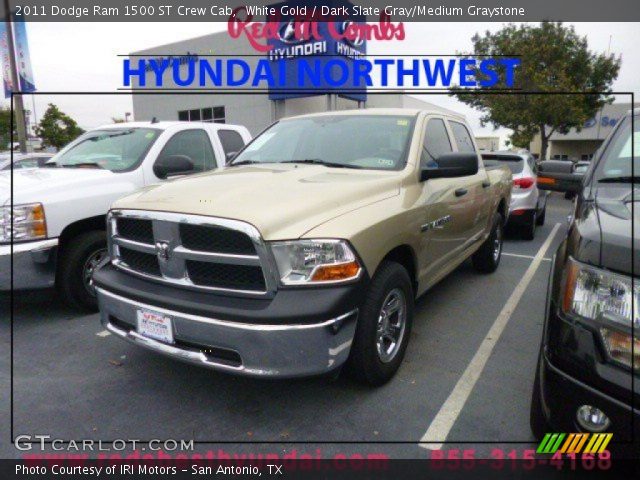 2011 Dodge Ram 1500 ST Crew Cab in White Gold