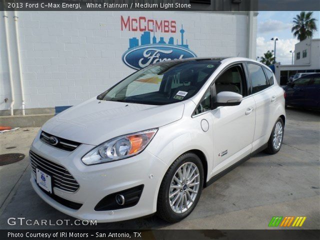 2013 Ford C-Max Energi in White Platinum