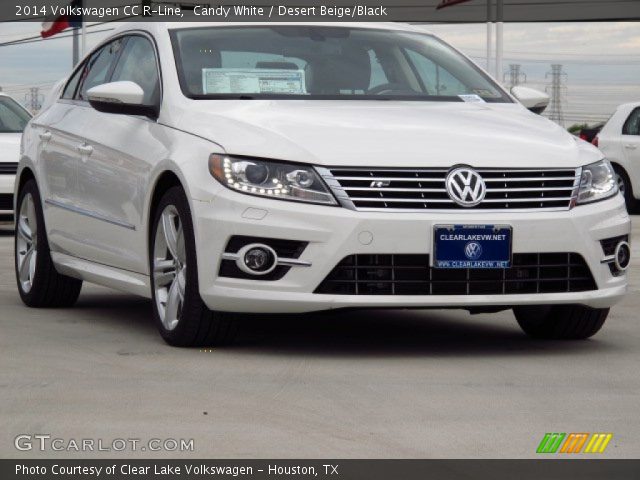 2014 Volkswagen CC R-Line in Candy White