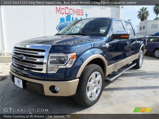 2013 Ford F150 King Ranch SuperCrew in Blue Jeans Metallic