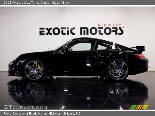 2008 Porsche 911 Turbo Coupe in Black