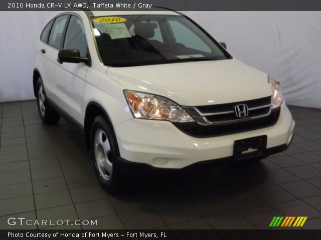 2010 Honda CR-V LX AWD in Taffeta White
