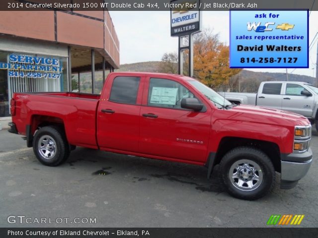 2014 Chevrolet Silverado 1500 WT Double Cab 4x4 in Victory Red