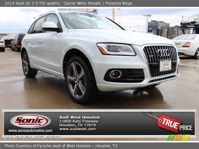 2014 Audi Q5 3.0 TDI quattro in Glacier White Metallic