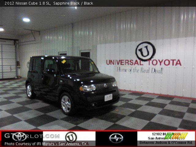 2012 Nissan Cube 1.8 SL in Sapphire Black