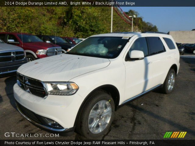 2014 Dodge Durango Limited AWD in Bright White