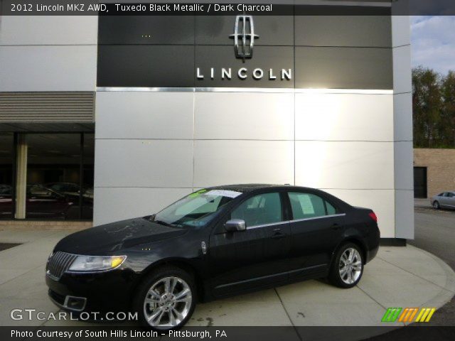 2012 Lincoln MKZ AWD in Tuxedo Black Metallic