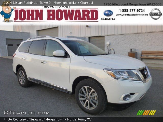 2014 Nissan Pathfinder SL AWD in Moonlight White