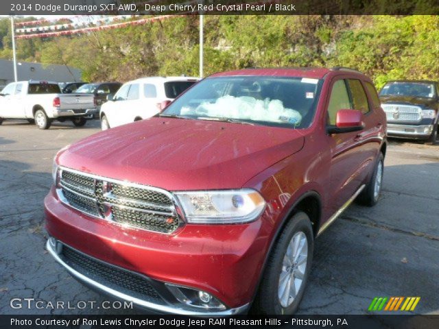 2014 Dodge Durango SXT AWD in Deep Cherry Red Crystal Pearl