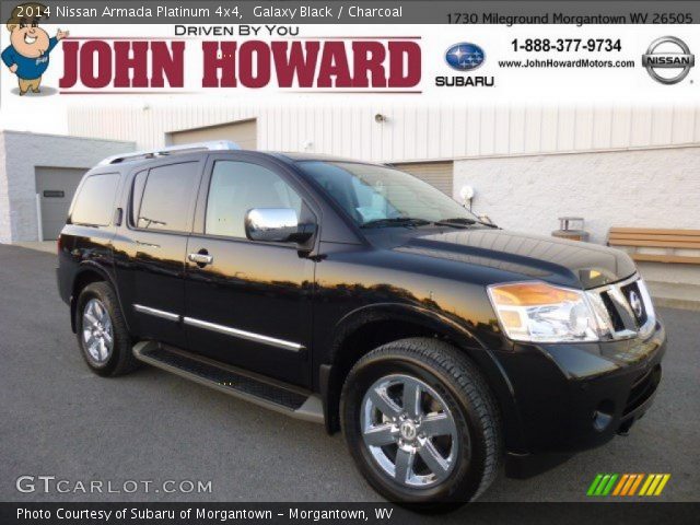 2014 Nissan Armada Platinum 4x4 in Galaxy Black