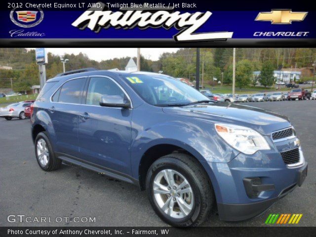 2012 Chevrolet Equinox LT AWD in Twilight Blue Metallic