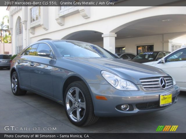 2007 Mercedes-Benz CLS 550 in Granite Grey Metallic