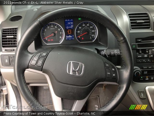 2011 Honda CR-V EX-L in Alabaster Silver Metallic